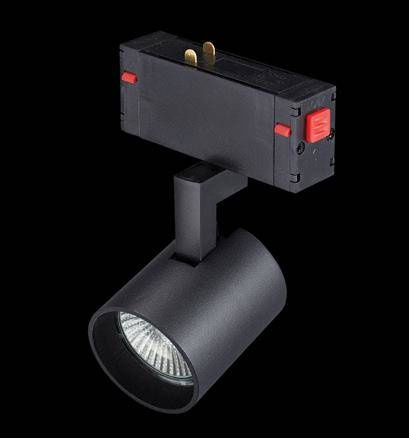 Systemy Szynowe BETA GARY 230V TRACK MAGNETIC GU10 BK (AZ5207) - Azzardo