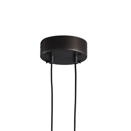 Lampa wisząca AMICI led czarno złota 27 cm (ST-D7774 black) - Step into Design