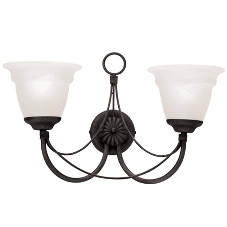 Kinkiet Carisbrooke (CB2-BLACK) - Elstead Lighting