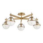 Lampa sufitowa Hollis (HK-HOLLIS-5-C-HB) - Elstead Lighting