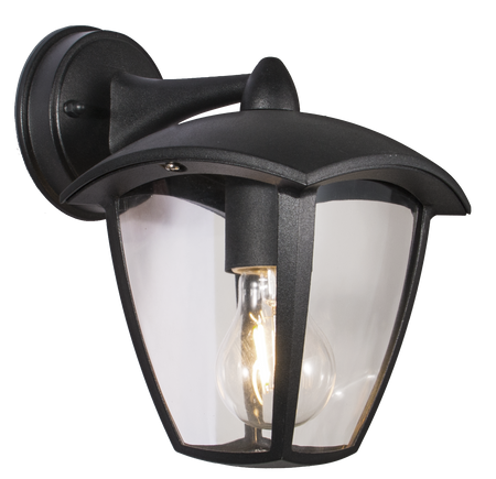 LANTERN LAMPA ZEWNĘTRZNA KINKIET CZARNY/BLACK (17040-WD) - Zuma Line