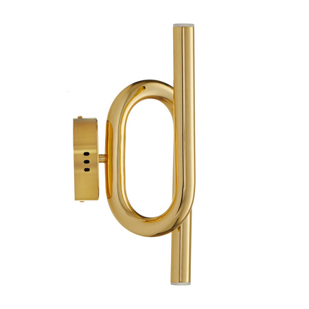 Designerski kinkiet MYK LED złoty 38 cm (DB4062 GOLD) - Step into Design