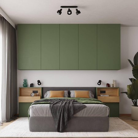 Kinkiet ELBA czarny (SL.1316) - Sollux Lighting