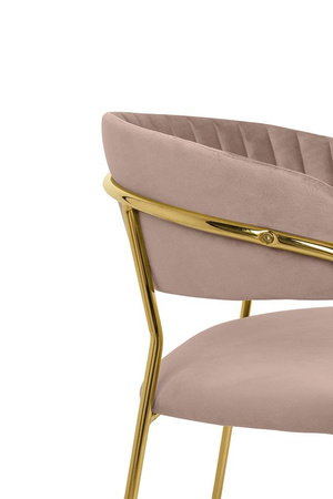 Krzesło barowe MARGO 65 khaki / beżowe (KH1201100129.32) - King Home