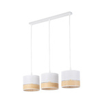 Lampa wisząca PAGLIA biała 3 PŁ LISTWA (4776) - TK Lighting