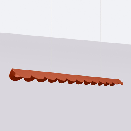 Lampa wisząca BISCUIT ochra czerwona LED 4000K (TH.655) - Thoro Lighting