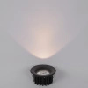 Oczko podtynkowe Cirro 1xLED czarne  (RL0104-CCT-BK) - Yaskr