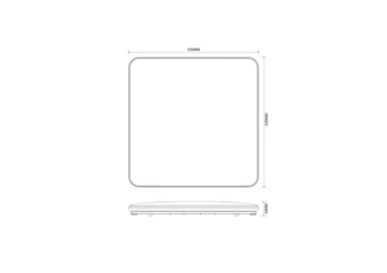 OMAR LAMPA SUFITOWA ZŁOTA/GOLD (JE-DHS-0530-GD) - Zuma Line