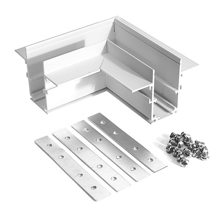 Narożnik do szyn magnetycznych biały LL-20D - DomenoLED