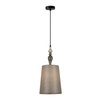 Lampa wisząca Nerom (PND-22374C-BK) - Italux