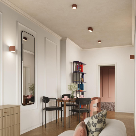 Plafon AURA 1 mocca Gx53 (SL.1807) - Sollux Lighting