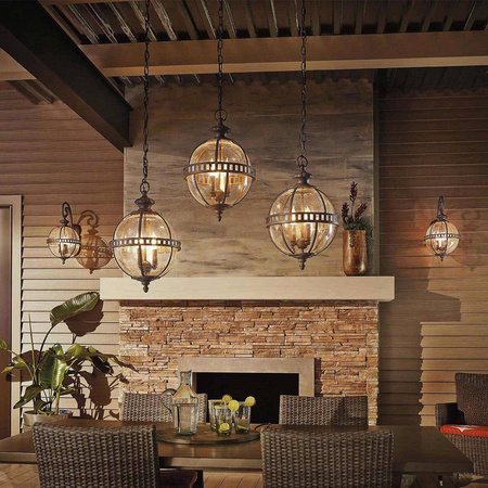 Kinkiet zewnętrzny Halleron (KL-HALLERON-2S) - Elstead Lighting