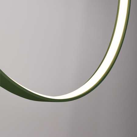 Lampa wisząca RIO 55 zielona oliwka LED 3000K (TH.383) - Thoro Lighting