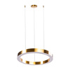 Lampa wisząca CIRCLE 80 LED mosiądz szczotkowany 80 cm (ST-8848-80 brass) - Step into Design