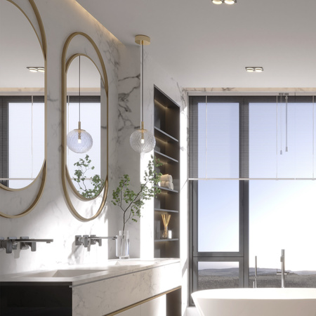 Lampa wisząca CADIX GOLD 1 PŁ (759) - TK Lighting