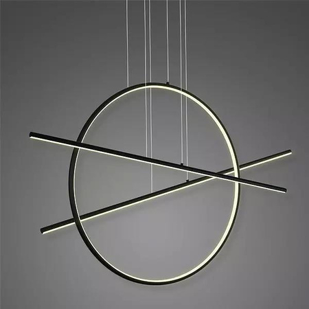 Lampa wisząca Linea No.3 czarna 3k Dali (LA088/PX_3k_black_Dali) - ALTAVOLA DESIGN
