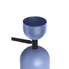 SUPURU W niebieska regulowana lampa ścienna / kinkiet z czarną rurką (SUK19020) - Ummo