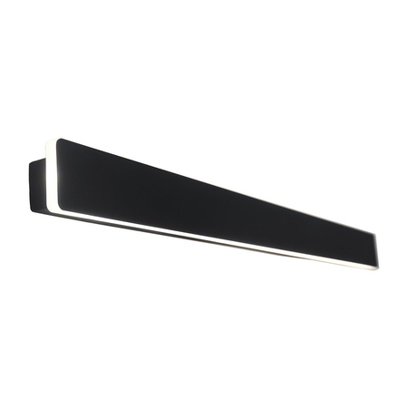 Minimalistyczny  kinkiet Bodo 60 cm czarny IP54 (LP-789/1W 60 BK) - Light Prestige