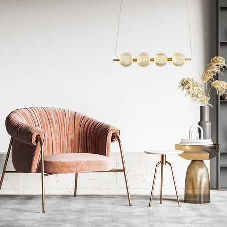 Lampa wisząca Diamond 4 4xLED CCT złota  (LP-2202/4L GD) - Light Prestige