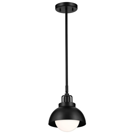 Kinkiet, Półplafon, Lampa wisząca Niva - 1 źródło światła - Czarny  (KL-NIVA-1W-1P-BK) - Elstead Lighting