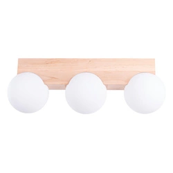 Plafon BULBO 3 naturalne drewno (SL.1684) - Sollux Lighting