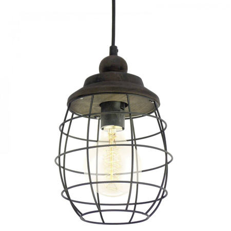 Lampa wisząca BAMPTON brąz (49219 - Eglo) - żyrandol