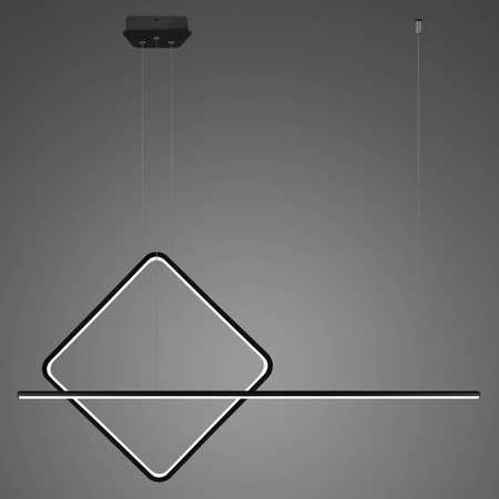 Lampa wisząca LINEA No.4 B 60 cm  czarna 4k Altavola Design (LA087/PD2_60_4k_black) - ALTAVOLA DESIGN