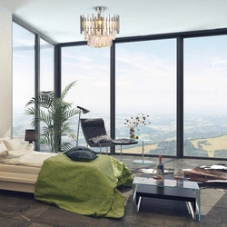 Lampa sufitowa ASPEN CHROME 6xE14 (ML8809) - Milagro