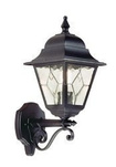 Lampa zewnętrzna, kinkiet NORFOLK kol. CZARNY (NR1 BLK) - Elstead Lighting