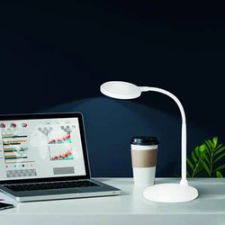 Biała lampka na biurko (50744) - Fischer&Honsel