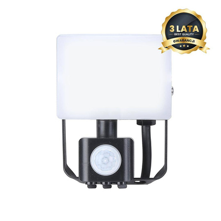 Naświetlacz LED 10W PIR 950lm 5000K (EKN9017) - Eko-Light