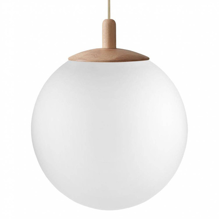 Lampa wisząca ALUR WOOD L kolor Drewno (11150119) - KASPA