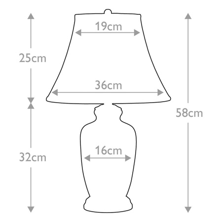 Lampa stołowa Goldthistle (GOLD-THISTLE-TL) - Elstead Lighting