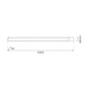 Lampa Podszafkowa Dual 18W 4000K (EKB1677) - Eko-Light