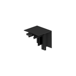 TRIMLESS CORNER CONNECTOR ULTRA SLIM VERTICAL BLACK (23133 Zambelis) - Zambelis