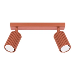 Plafon KARBON 2 ochra czerwona (SL.1637) - Sollux Lighting