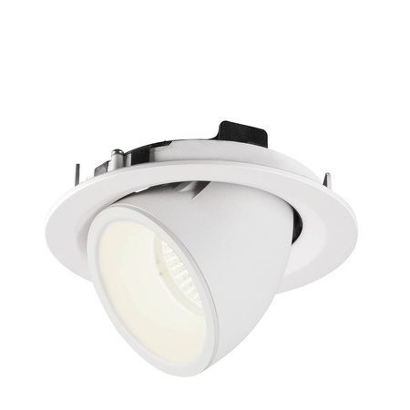 NUMINOS® GIMBLE M, oprawa sufitowa wpuszczana biała 4000 K 40° (1005970) - SLV