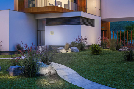 EURIA LAMPA PODŁOGOWA/ZEWNĘTRZNA JASNOSZARY (19252-40) - Paul Neuhaus