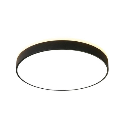 Plafon LED okrągły czarny Abigali 600*65mm 60W 3000K MD1012-60-HW (MD1012-60-HW) - Abigali