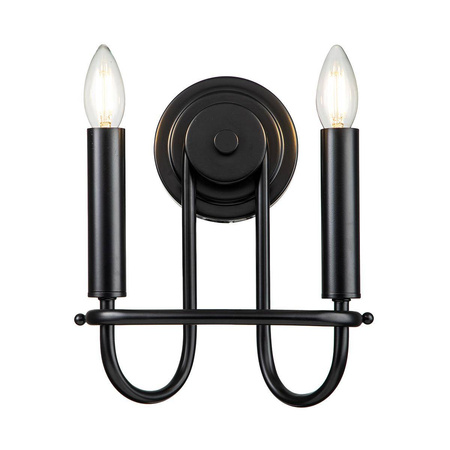 Kinkiet Capitol Hill (KL-CAPITOL-HILL2-BLK) - Elstead Lighting