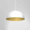 Lampa wisząca BETA WHITE/GOLD Ø 45 cm (MLP7974) - Milagro