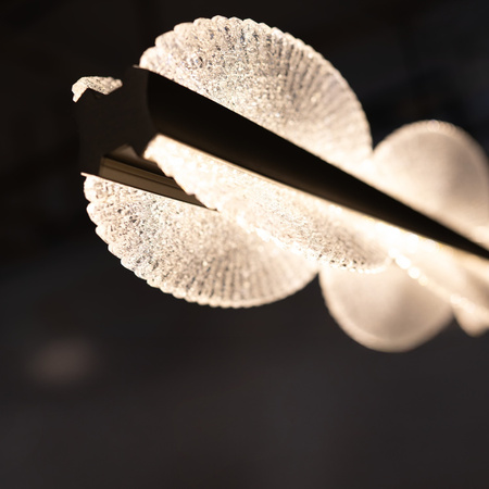 Ozdobna akrylowa lampa nad stół POND 120 PENDANT 3-STEP DIMM CHAMPAGNE (AZ6782) Azzardo