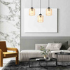 Lampa wisząca SOMBRA AMBER 3xE27 (MLP8371) - Milagro