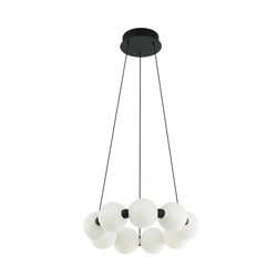 Ozdobna lampa nad stół PERLA PENDANT 40 3-STEP DIMM BK (AZ6894) Azzardo