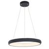 PENDANT LIGHT 50W 3000K ALUMINUM & ACRYLIC DIMMABLE, MATT BLACK (2052 Zambelis) - Zambelis