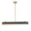 Ekskluzywna lampa ledowa Valise skóra smokingowa (QN-VALISE-LP80-VBS-TL) - Quintiesse