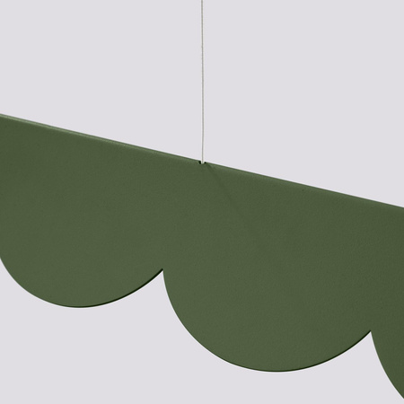 Lampa wisząca BISCUIT zielona oliwka LED 4000K (TH.656) - Thoro Lighting