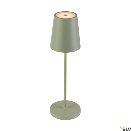 Przenośna lampa VINOLINA TWO 2200/2700/3000 K, TOUCH, zielona (1007696) - SLV