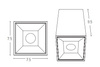 CEILING SPOT LED 10W BLACK (S069 Zambelis) - Zambelis