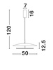 Lampa wisząca wewnętrzna VITICHI (LE44736) - Luces Exclusivas